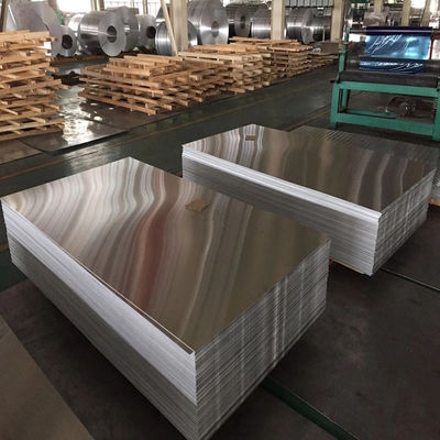 5000 Serisi Anodize Alüminyum Metal Yaprakları Endüstriyel Kullanım için 500mm-3000mm Alaşım