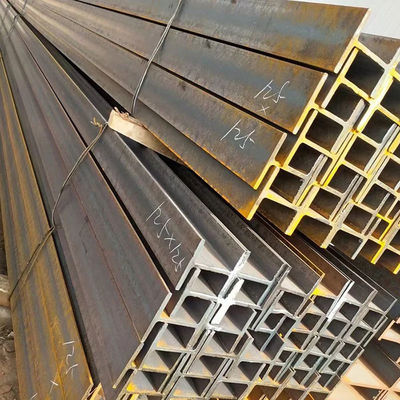 Q195 Q345 SS400 Galvanizli yapısal çelik kirişler I kiriş