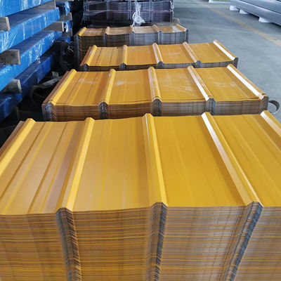 Galvanizli kaplı metal dalgalanmış çatı levhaları OEM ODM panelleri