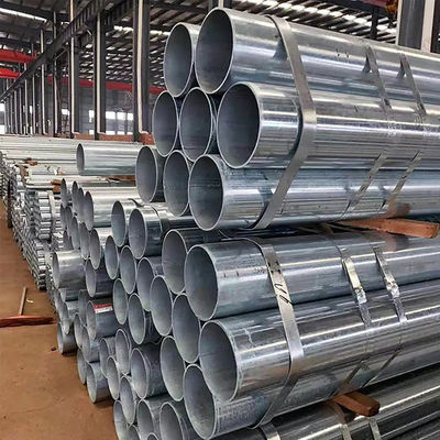 Kalın Duvarlı ERW Dikişsiz 16 Kalibre Galvanizli Çelik Metal Boru
