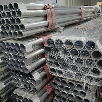 T3-T8 ASTM 3003 H14 Mill Bitmiş Alüminyum Yuvarlak Tüpler Uçak Sınıfı