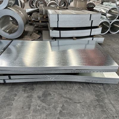 Standart Çinko Kaplı Çelik Metal Yaprakları Çeşitli Uygulamalar İçin 0.12-4.0mm