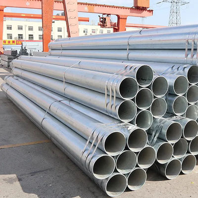 DX51D DX52D DX53D 3 inç galvanizli çelik metal boru 10 Ft