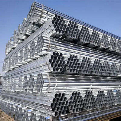 DX51D DX52D DX53D Sıcak Dolaştırılmış 12 Ayak Galvanizli Çelik Boru