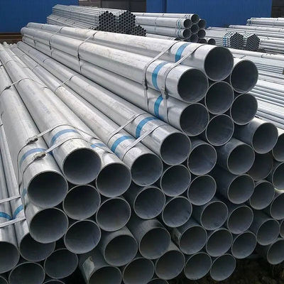 4 inç galvanizli çelik metal boru çinko kaplama 40g/m2-600g/m2