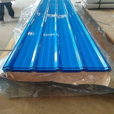 7.5 mm dalgalanmış çelik çatı levhası camlı çatı kiremitleri
