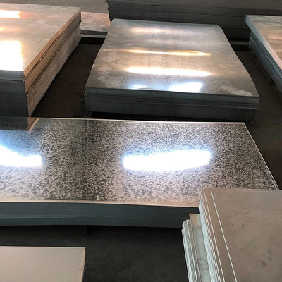 SGCC DX53D İnşaat endüstrisi için galvanizli çelik metal levhaları