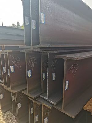Astm A992 Sıcak lastikli profilli çelik yapısı Geniş flange H kiriş fiyat evrensel ağırlık Ipe çelik H kiriş